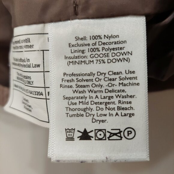 Eddie Bauer Women’s Vintage Goose-Down Hooded Puffer Vest – Size L - Picture 5 of 8